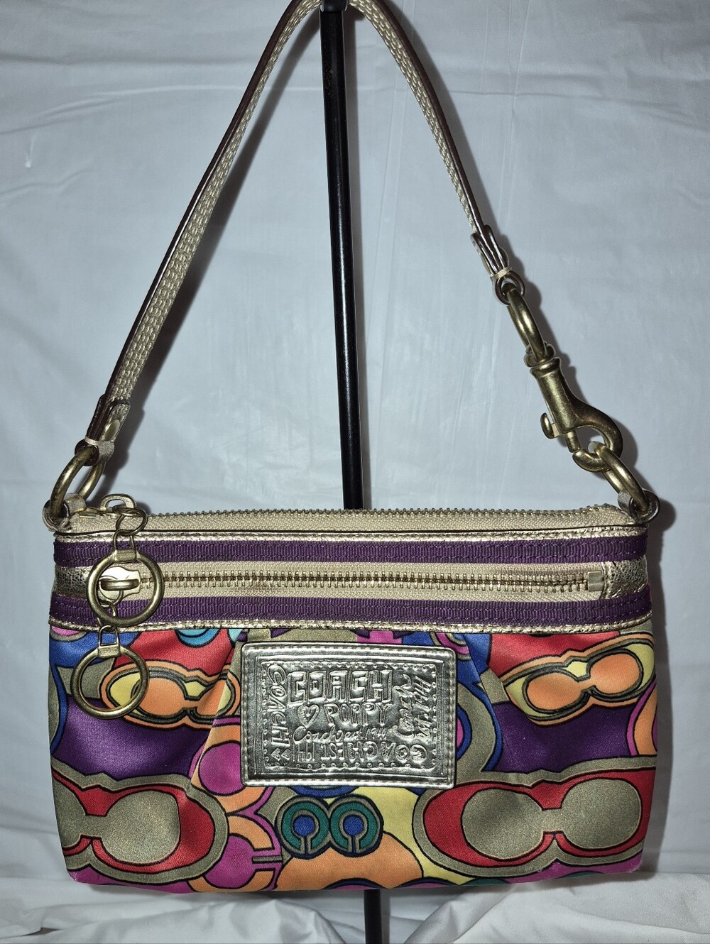 Coach Poppy Graffiti Pop-C Mini Bag/Wristlet/Pouch - 2009 - Never Used!